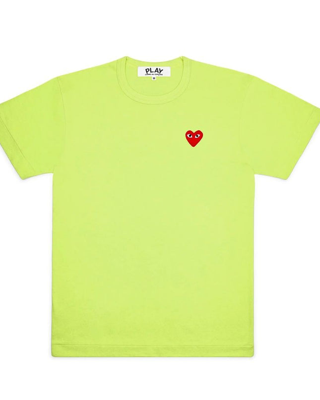 comme-des-garcons-Green Mini Heart T-Shirt-az-t271-051-2