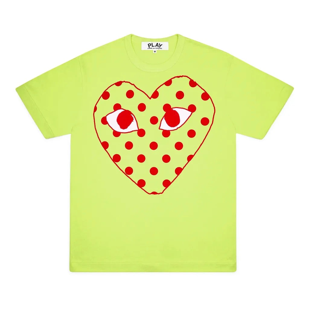 comme-des-garcon-Green Heart T-Shirt-az-t275-051-2