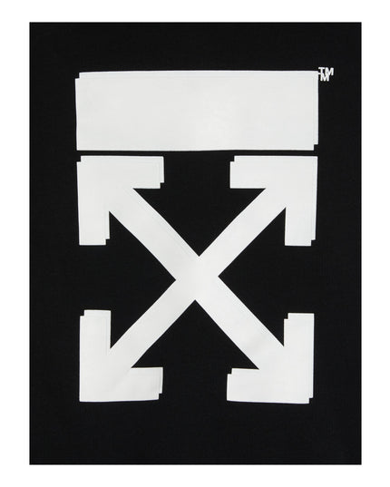 off-white-obbb001c99fle0011001-Black Logo Hoodie