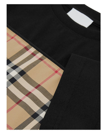 burberry-8064784-Black Cedar Check T-Shirt-130828-a1189
