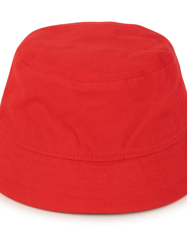 BOSS-KB-BRIGHT RED-BUCKET HAT-J21251-992