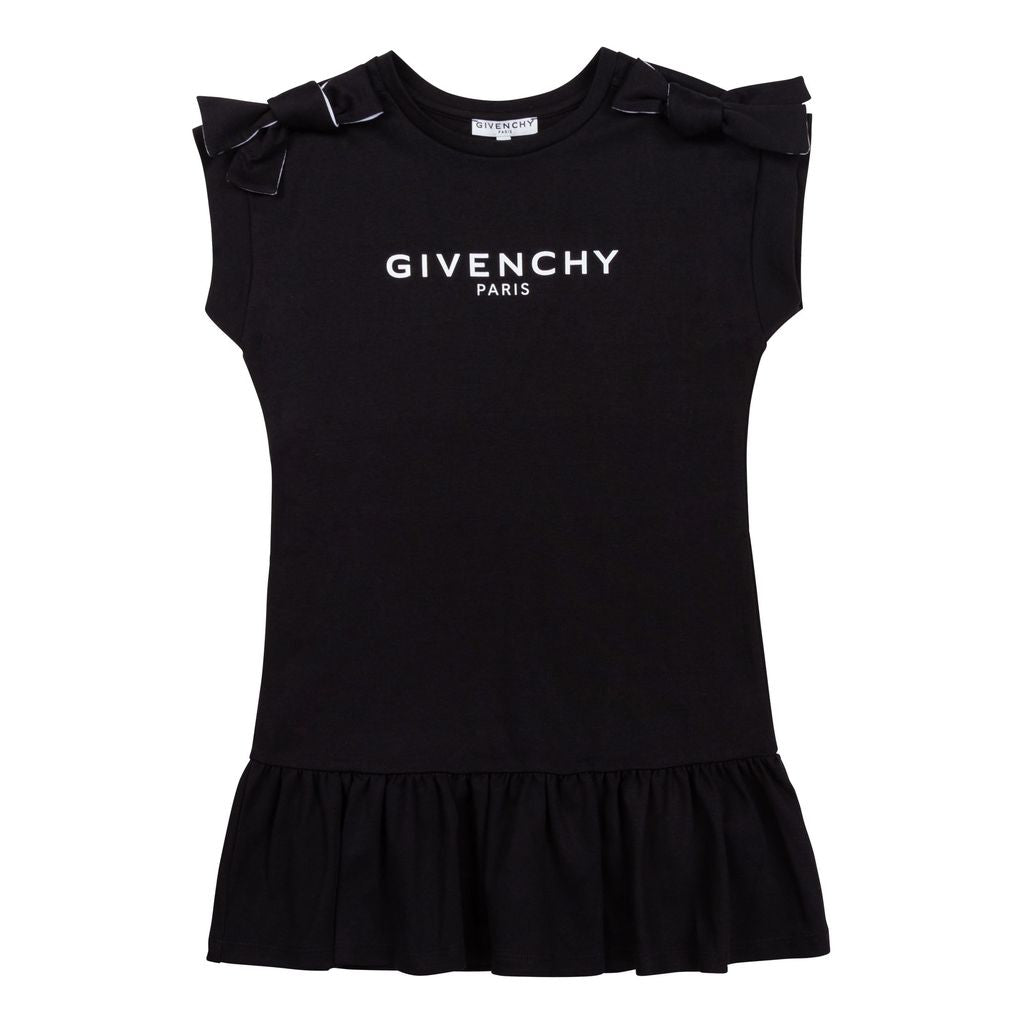 givenchy-Black Logo Dress-h12166-09b