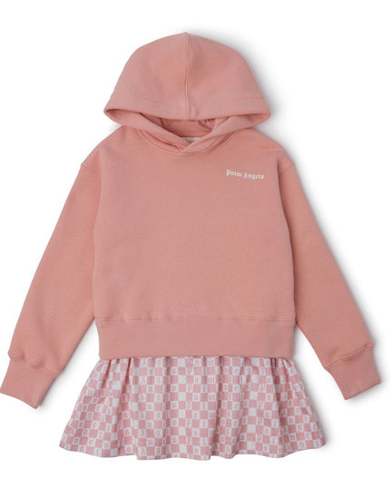 pa-Pink Hooded Dress-pgdb010f22fle0023001