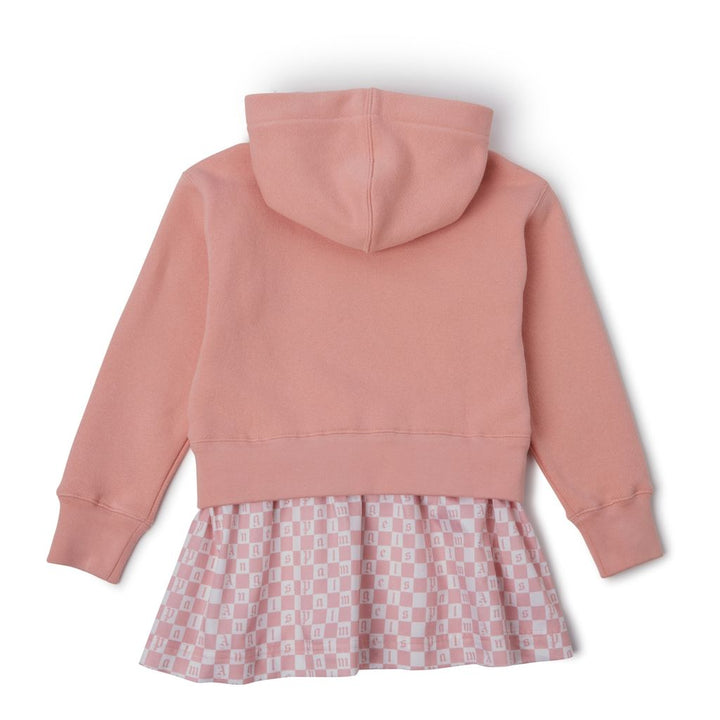 pa-Pink Hooded Dress-pgdb010f22fle0023001