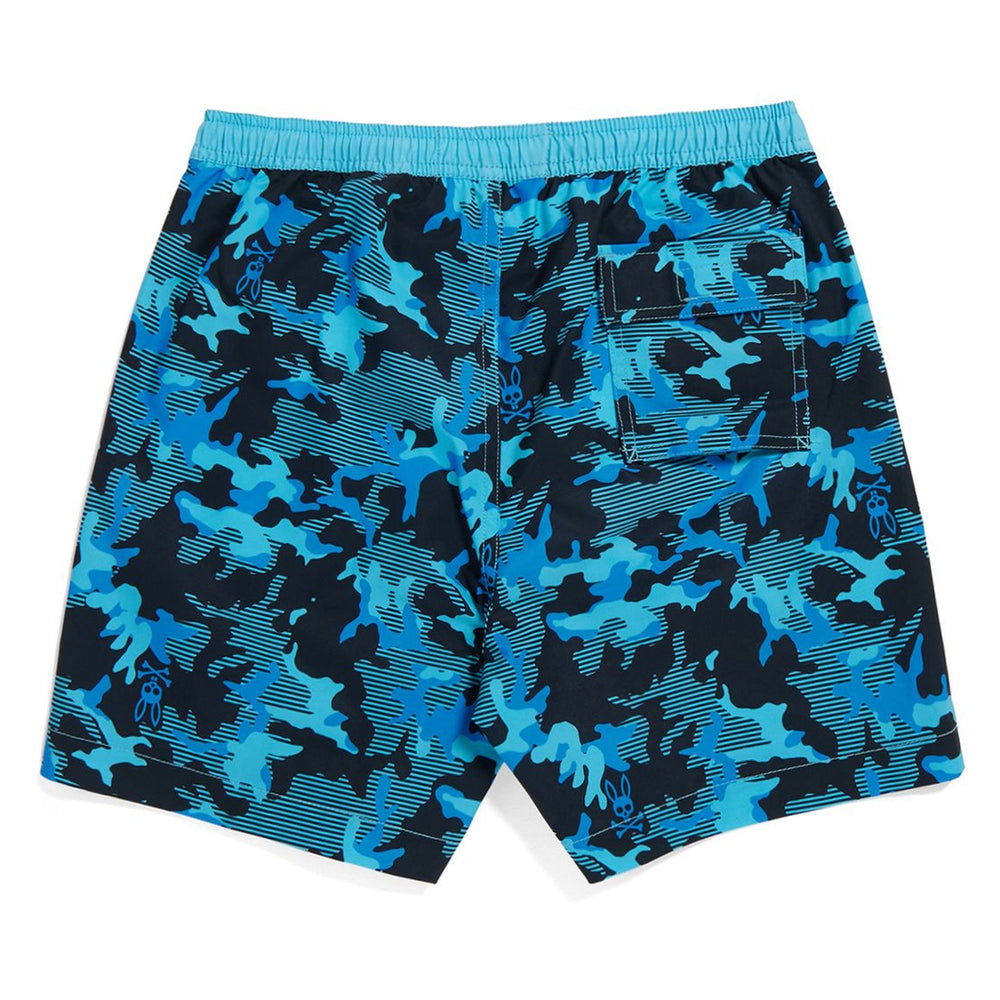 psycho-bunny-b0w913y1po-Navy All Over Print Swim Shorts
