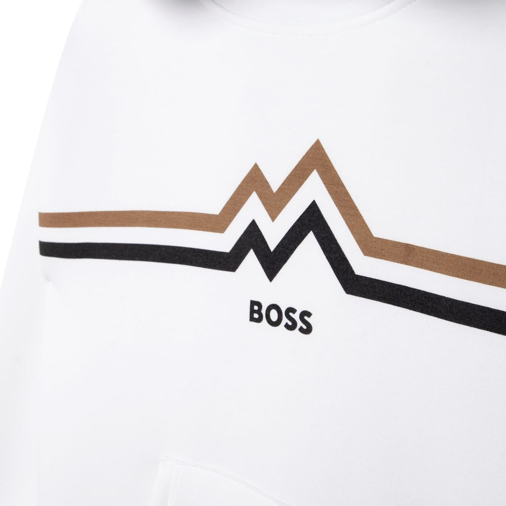 boss-White Hoodie-j25m54-10b