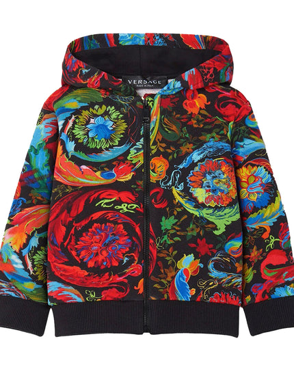 versace-Multicolor Zip Up Hoodie-1006773-1a04731-5b020