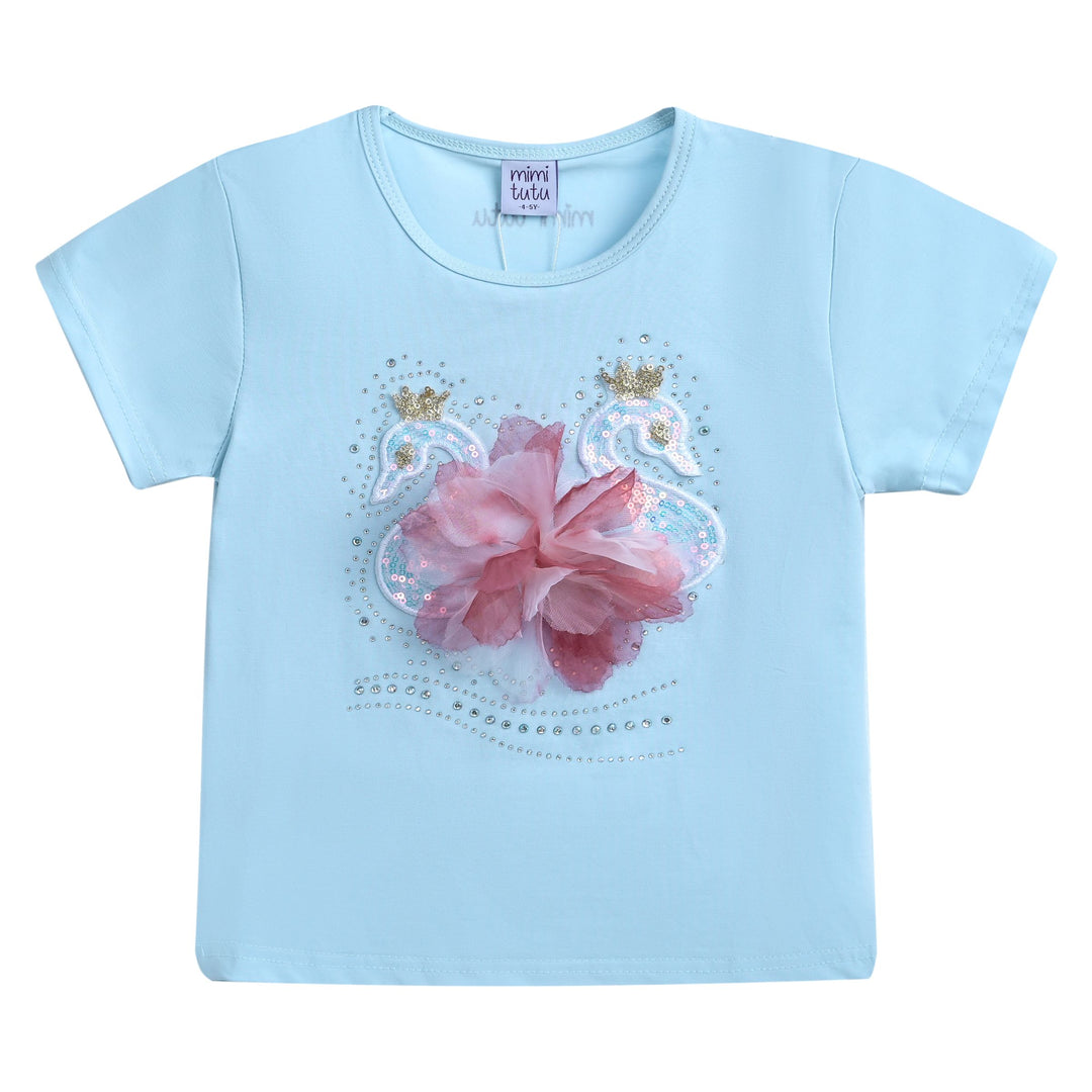 kids-atelier-mimi-tutu-kid-baby-girl-blue-swan-applique-t-shirt-mt4207-goose-powder-blue
