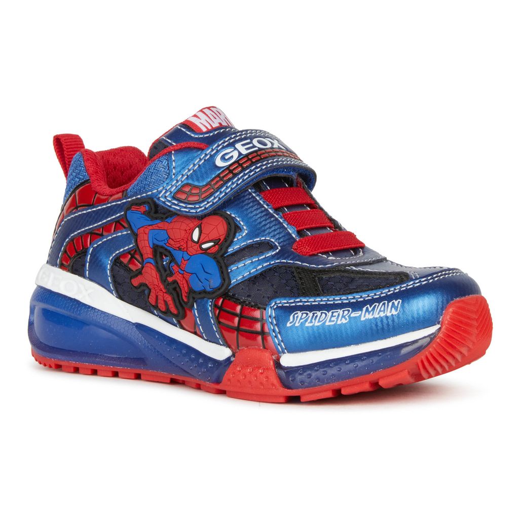 Blue Bayonyc Spiderman Sneakers - kids atelier