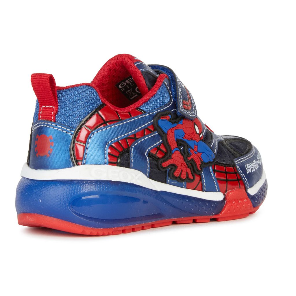 Blue Bayonyc Spiderman Sneakers - atelier kids