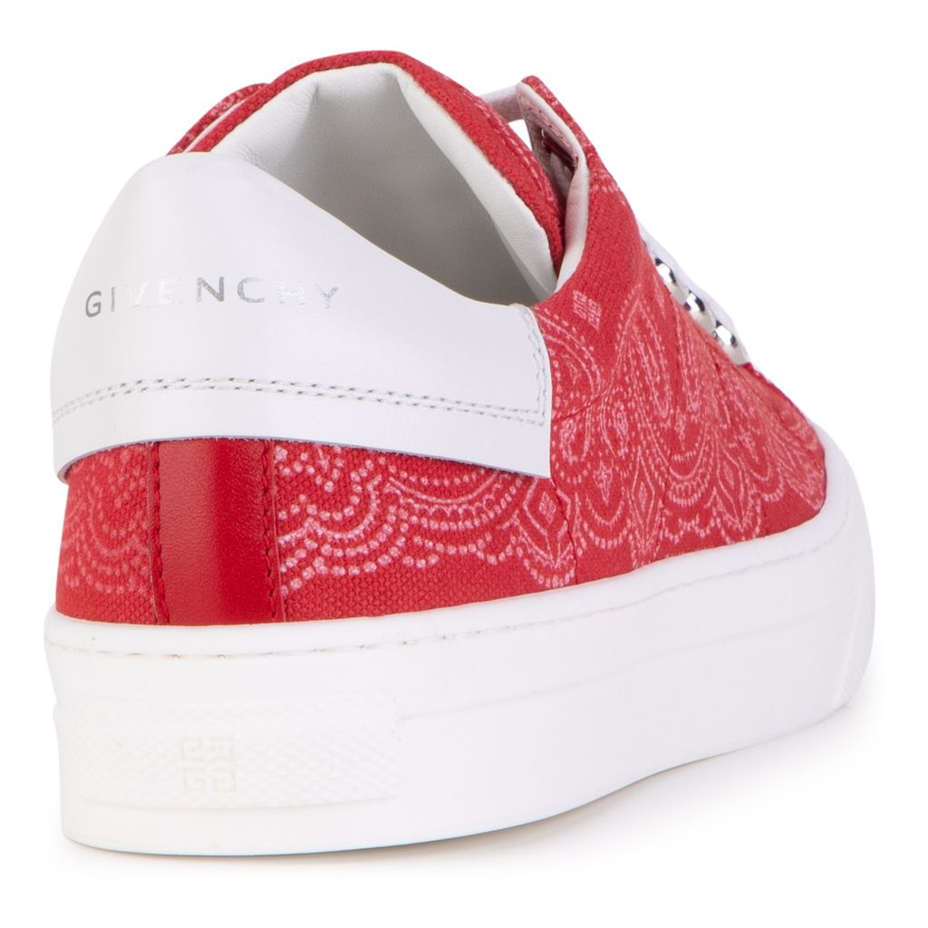 Bright Red Sneakers kids atelier