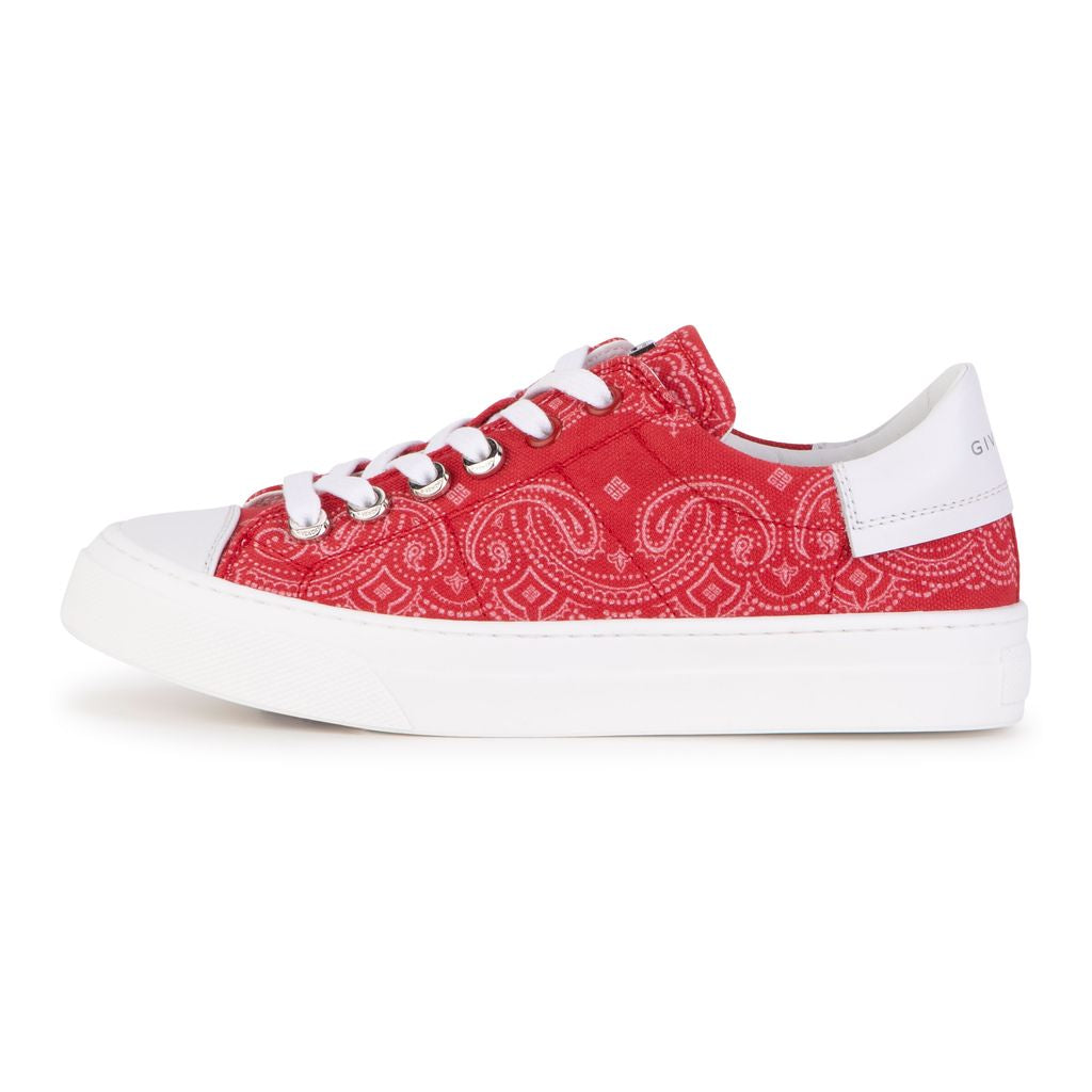 Bright red clearance sneakers