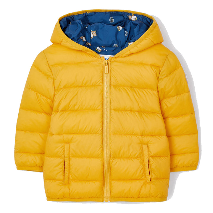 Yellow Quilt Padded Coat