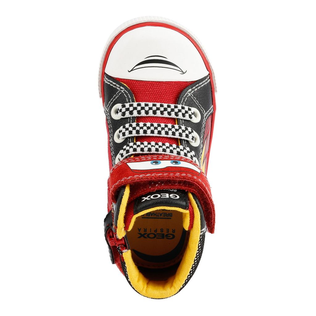 geox-Red & Black Flame Sneakers-b25a7d-01022-c0020-Boy