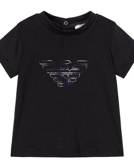 armani-Navy Logo T-Shirt-3lhtfm-1jpzz-09e7