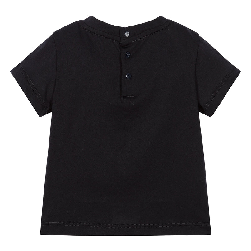 armani-Navy Logo T-Shirt-3lhtfm-1jpzz-09e7