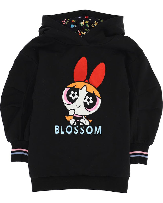 monnalisaBlack Powerpuff Girl Dress-198913ra-8018-0050