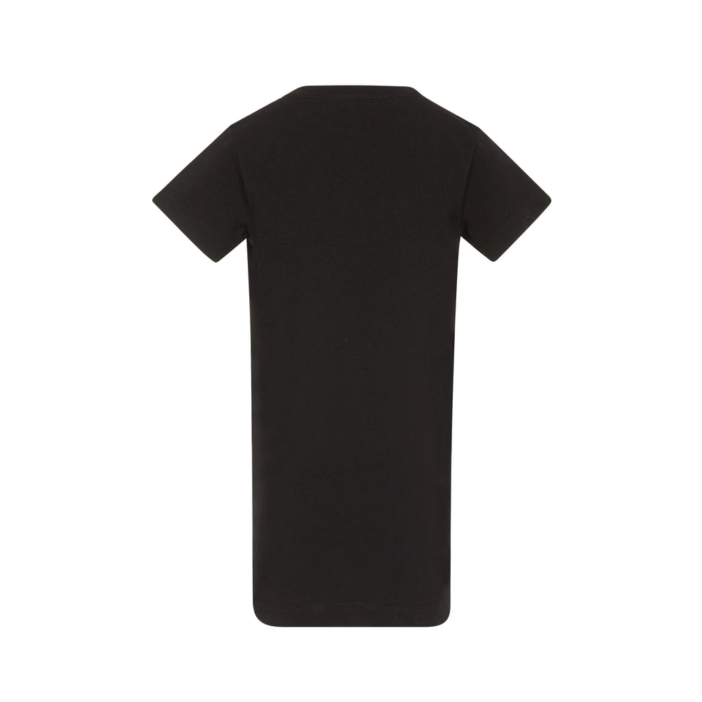 balmain-Black Logo Dress-bs1b61-z0082-930or