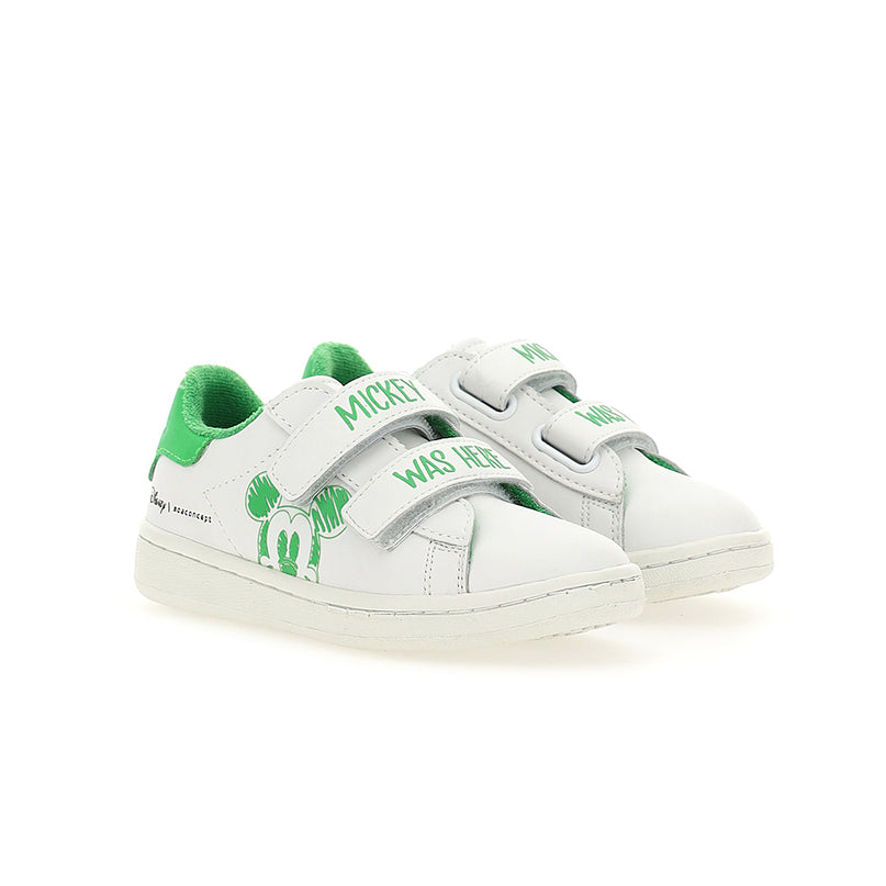 kids-atelier-moa-kid-baby-boy-green-trim-mickey-velcro-sneakers-mdk709