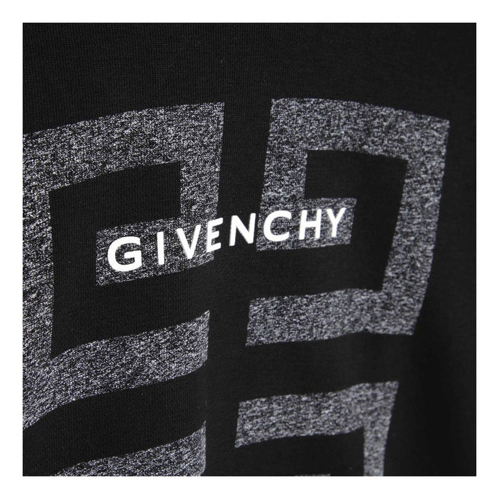 givenchy-h25363-09b-Black Logo Hoodie