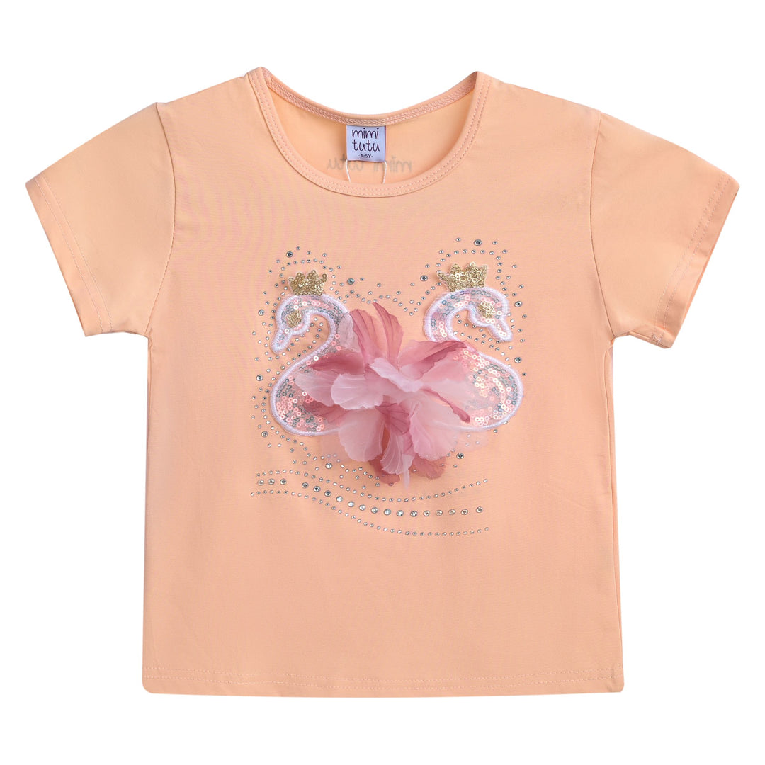 kids-atelier-mimi-tutu-kid-baby-girl-peach-swan-applique-t-shirt-mt4207-goose-pink