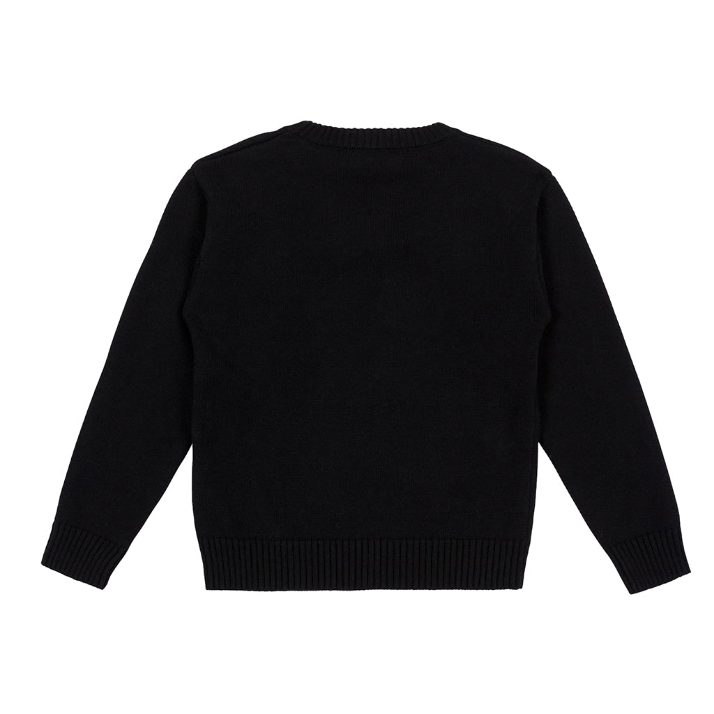 moschino-Black Teddy Bear Sweatshirt-huf064-lda16-60100