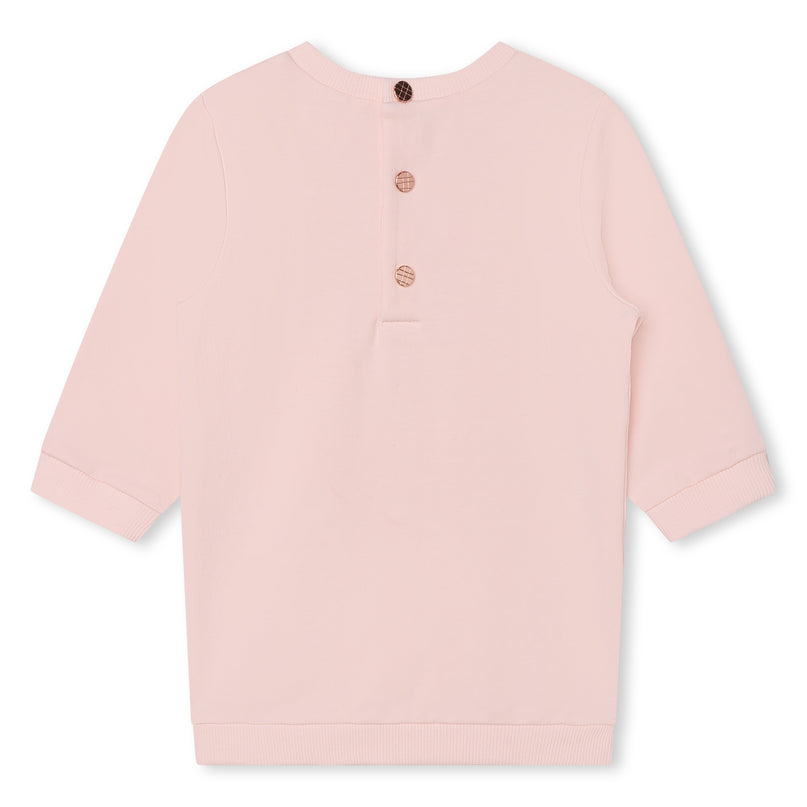 kids-atelier-carrement-beau-baby-girl-pink-peacock-dress-outfit-y08093-43b