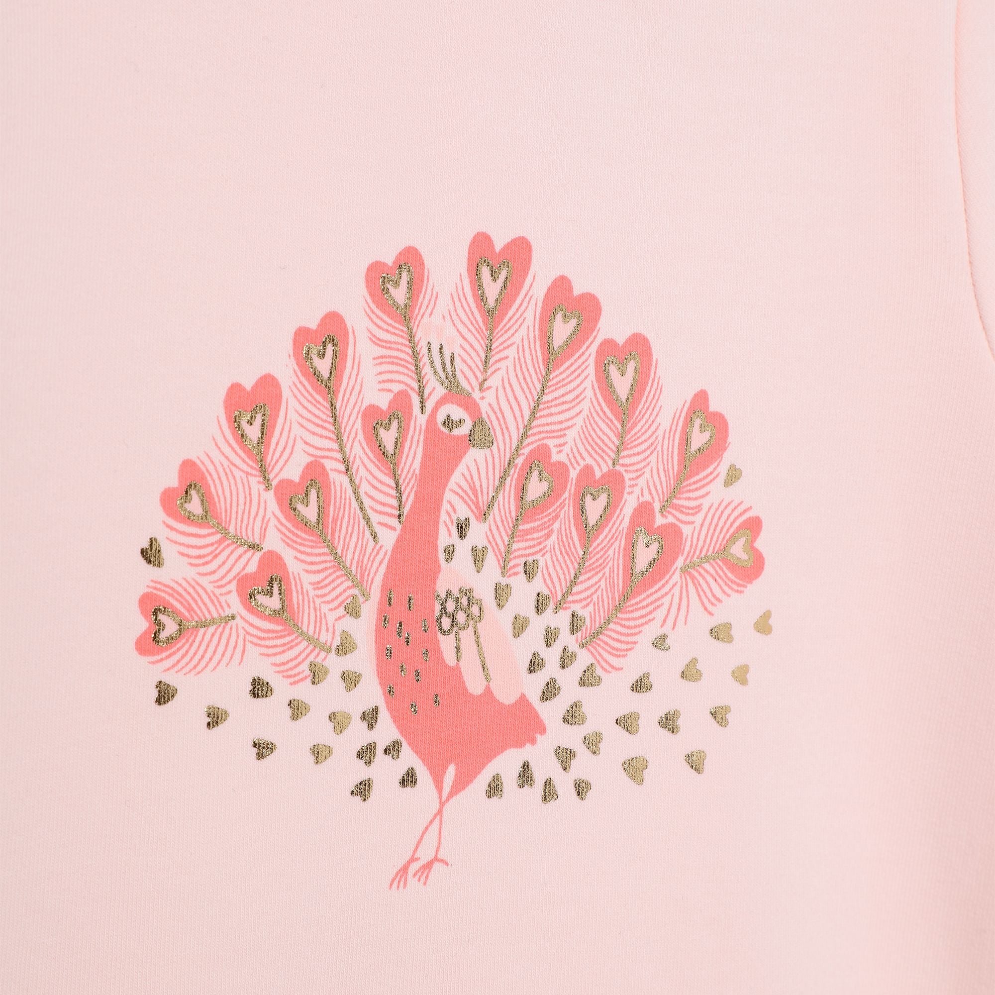 Pink Peacock Dress Outfit kids atelier