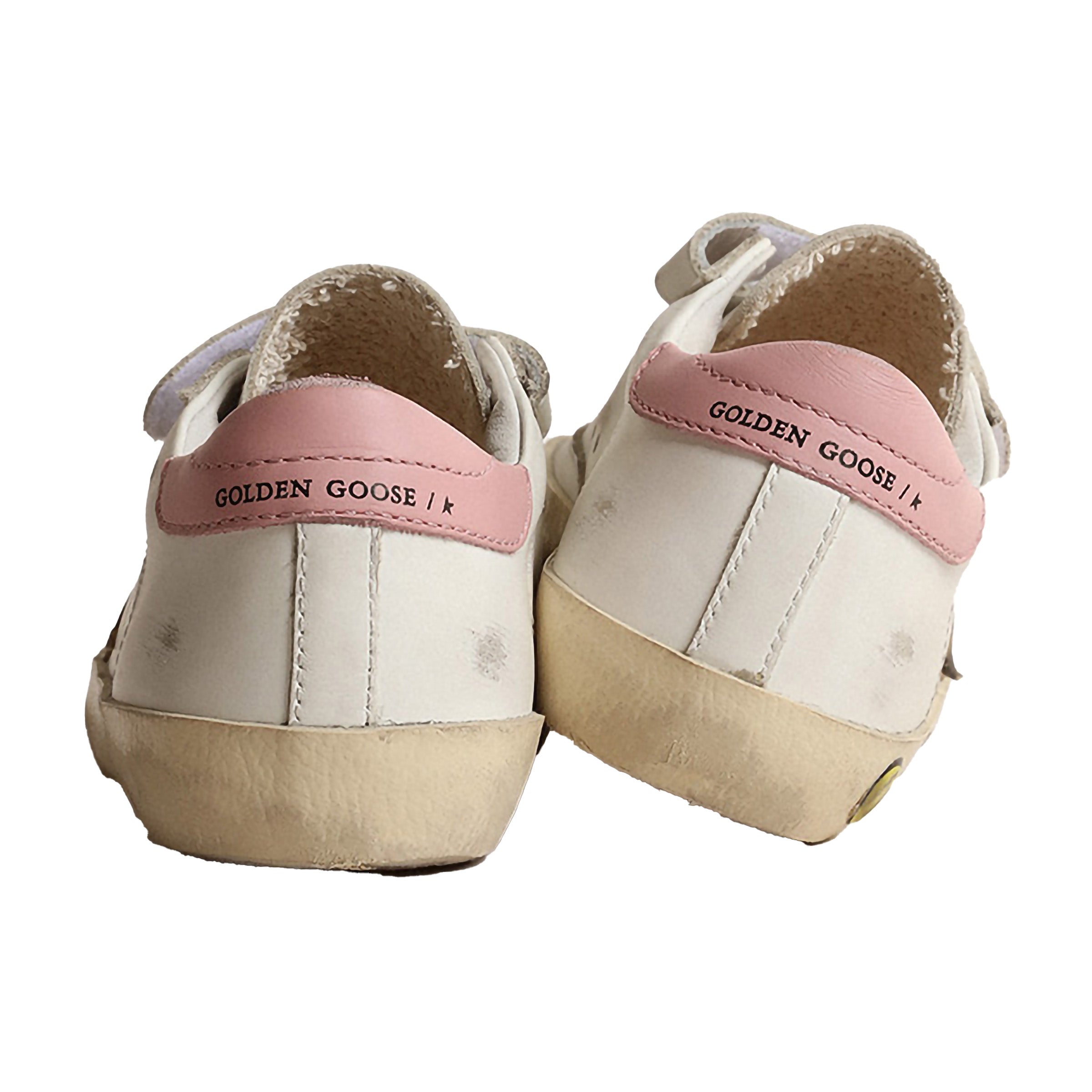White Leather Sneakers kids atelier