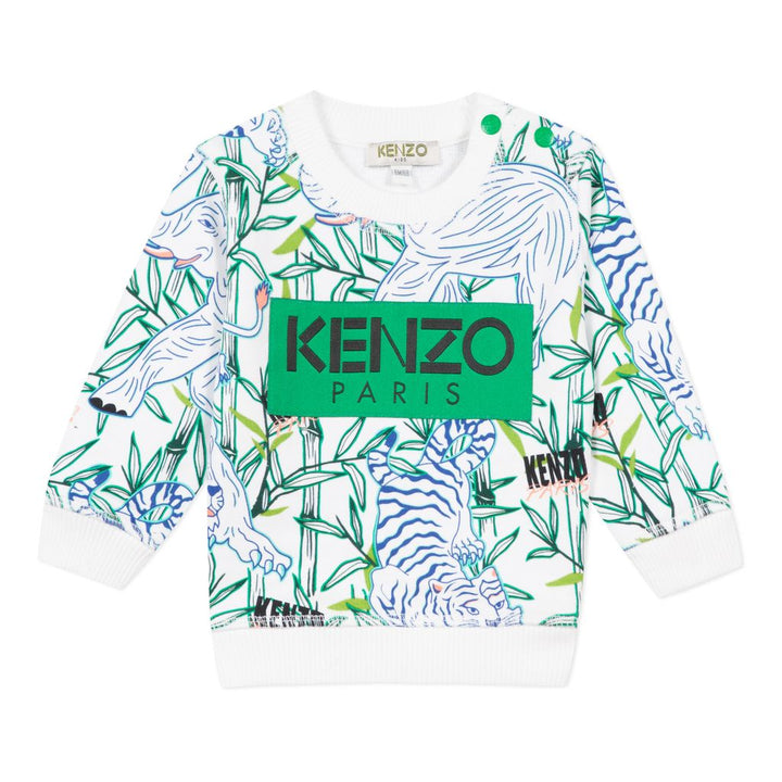 kenzo-kq15598-bb-01-Jungle Print Sweatshirt