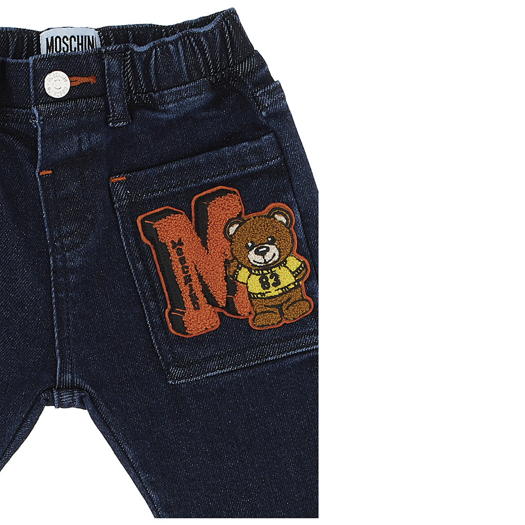 moschino-Blue Denim Shorts-mup044-lxe31-40290