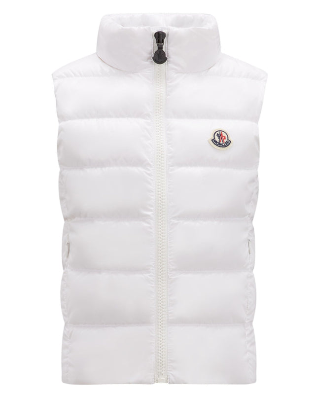 moncler-White Ghany Vest-i2-954-1a528-10-68950-032