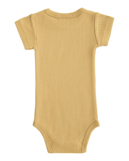 banblu-Yellow SS baby-boy-girl-Modal Bodysuit-51177