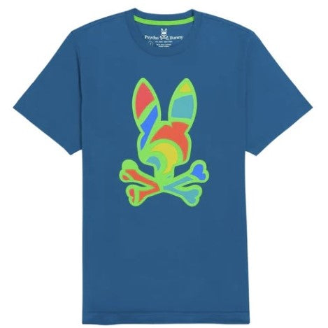 psycho-bunny-b0u112w1pc-434-Blue Hilsboro Graphic T-Shirt