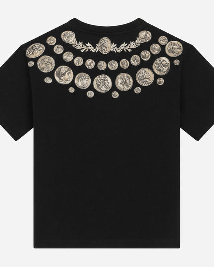 dg-Black Multi Coin Print T-Shirt-l4jtey-g7j8h-hn4rg