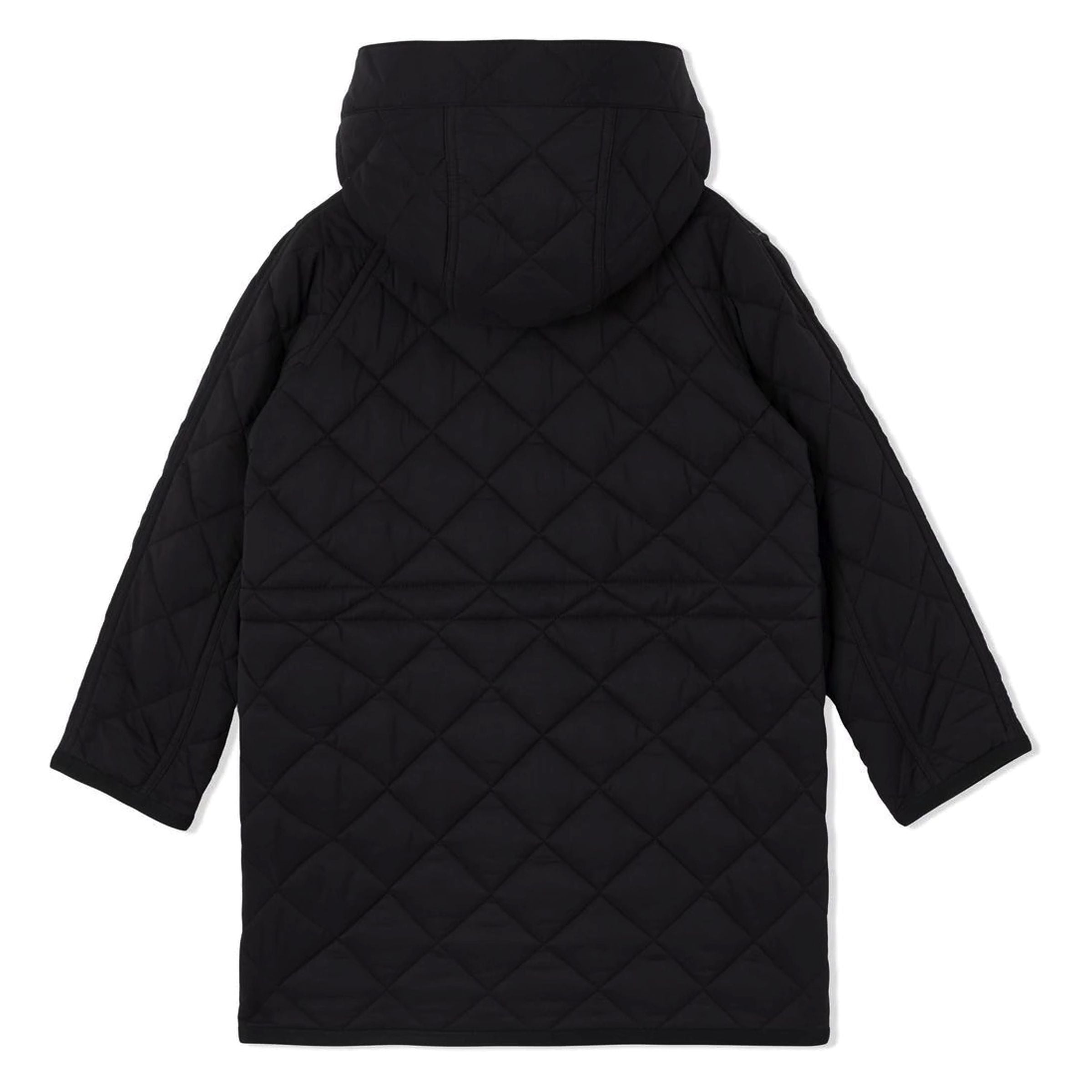 Burberry diamond quilted hooded coat outlet