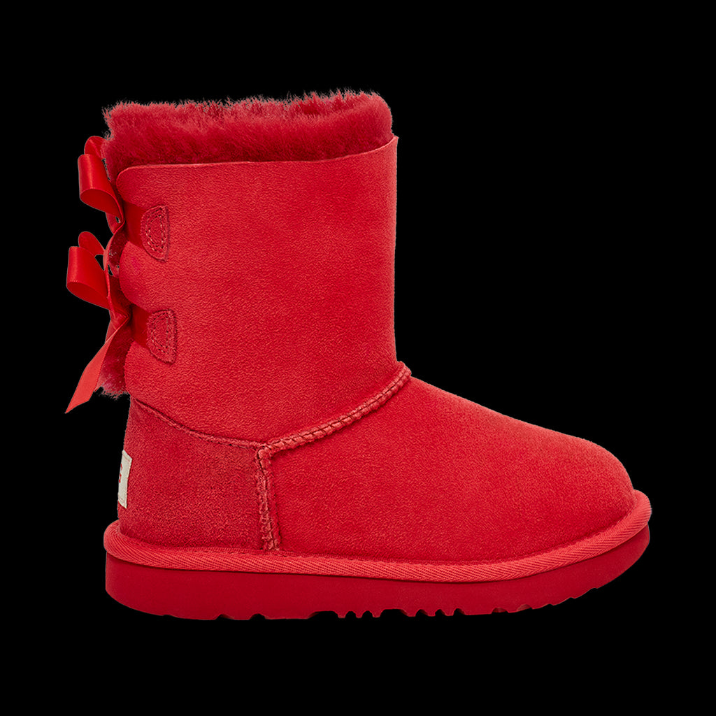 Red Bailey Bow Toddler Winter Boots - kids atelier