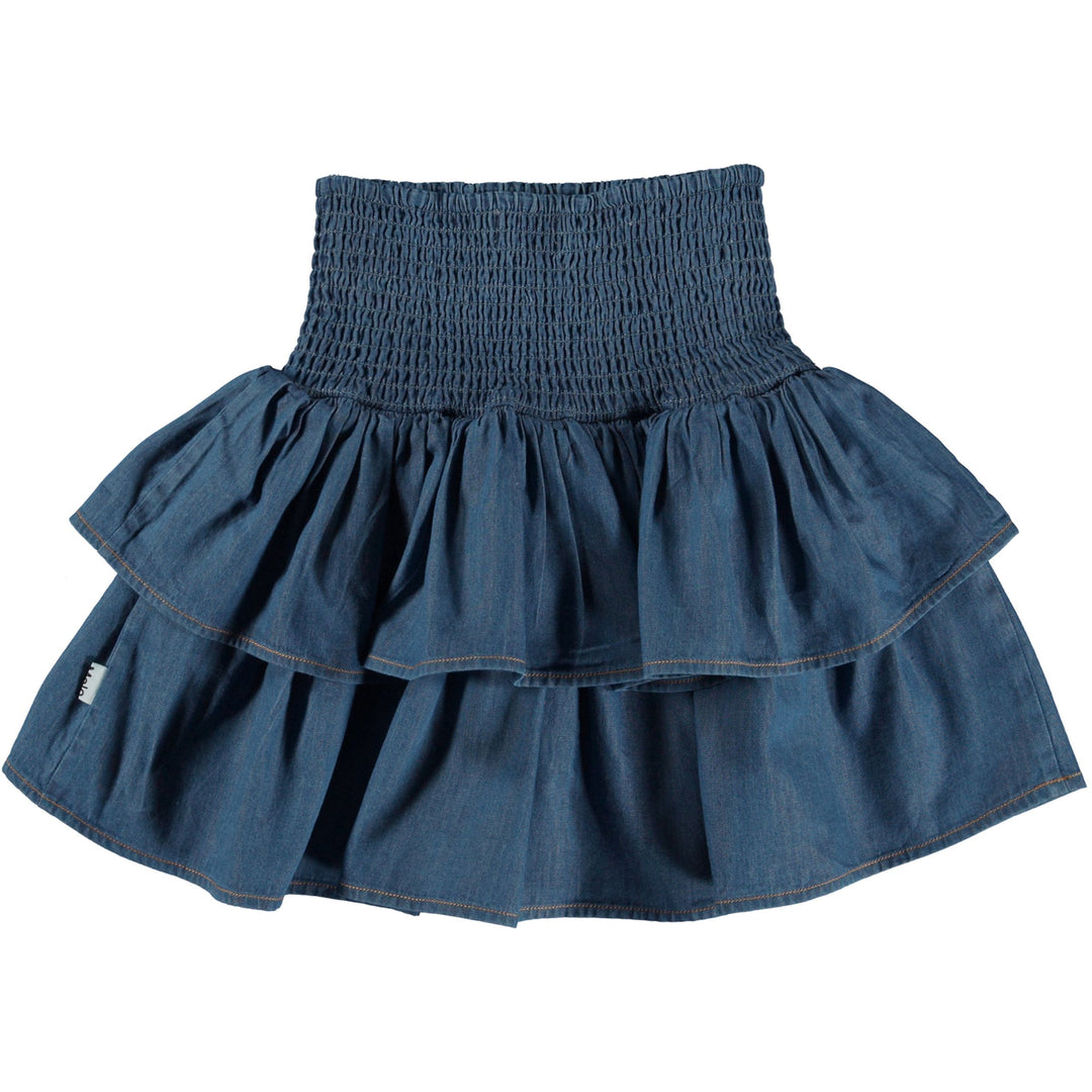 molo-Blue Bonita Skirt-2w23d124-8621