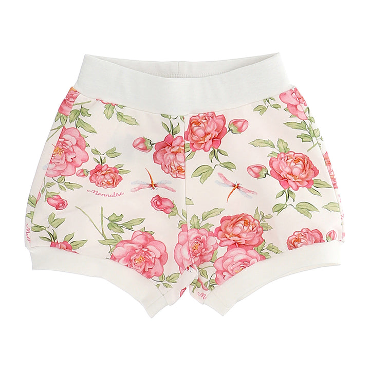 kids-atelier-monnalisa-baby-girl-cream-floral-rose-print-shorts-397401-7007-0190