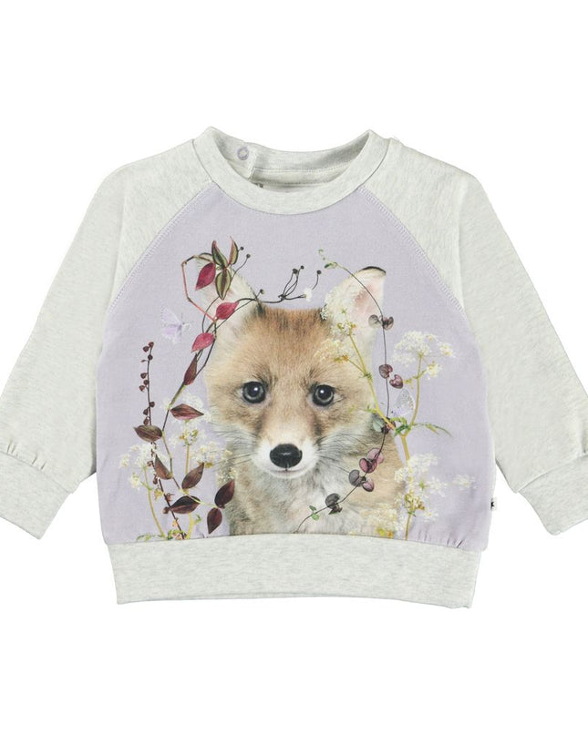 molo-Gray Elsa T-Shirt-4w22a402-7802