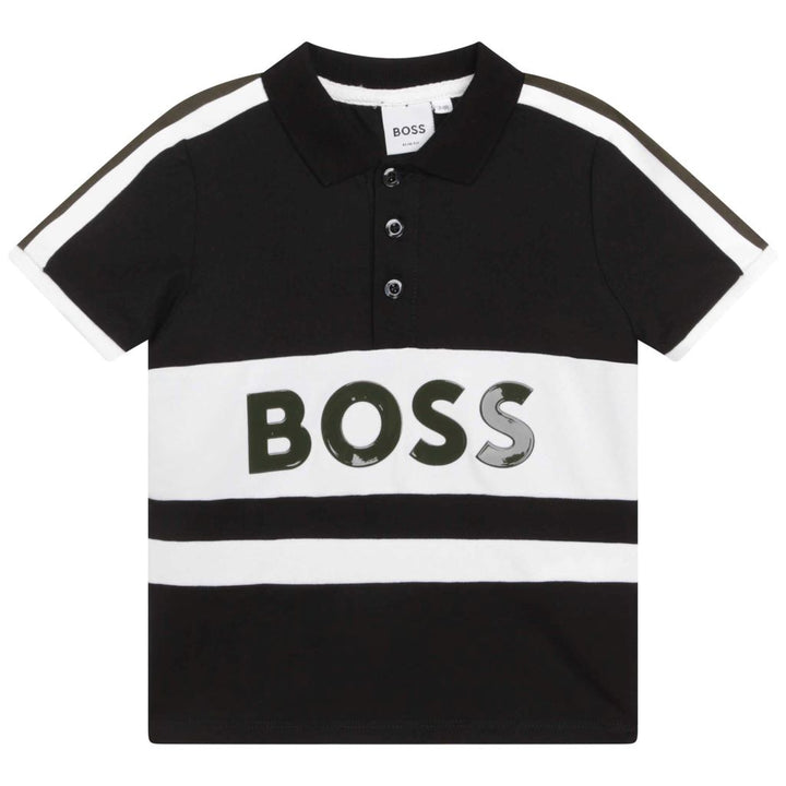boss-Black & White Polo-j05955-09b