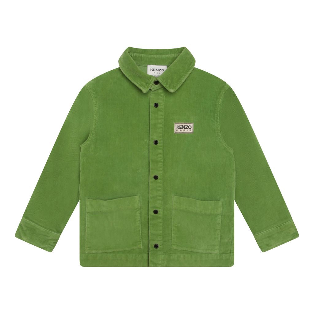 kenzo-green-overshirt-k25743-686