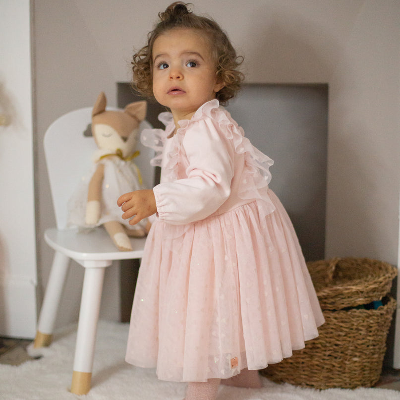 kids-atelier-carrement-beau-baby-girl-pink-ruffle-ceremony-dress-y02113-43b