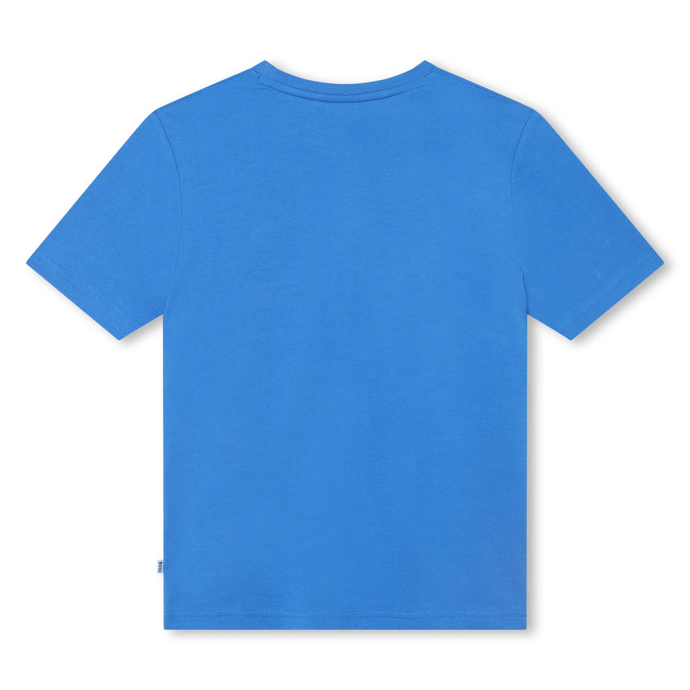 boss-j25o69-846-Blue Logo T-Shirt