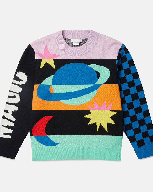 Multicolor Cosmic Knit Sweater