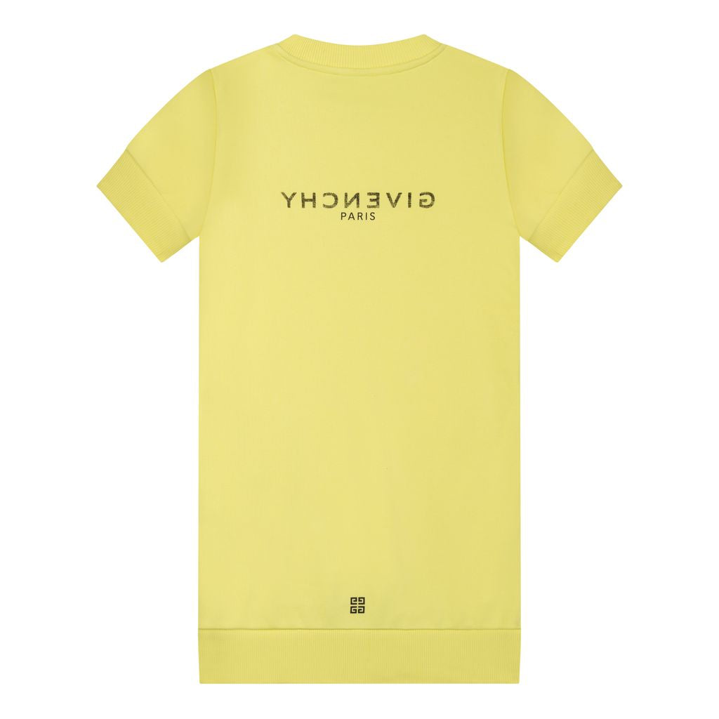 Givenchy store yellow dress