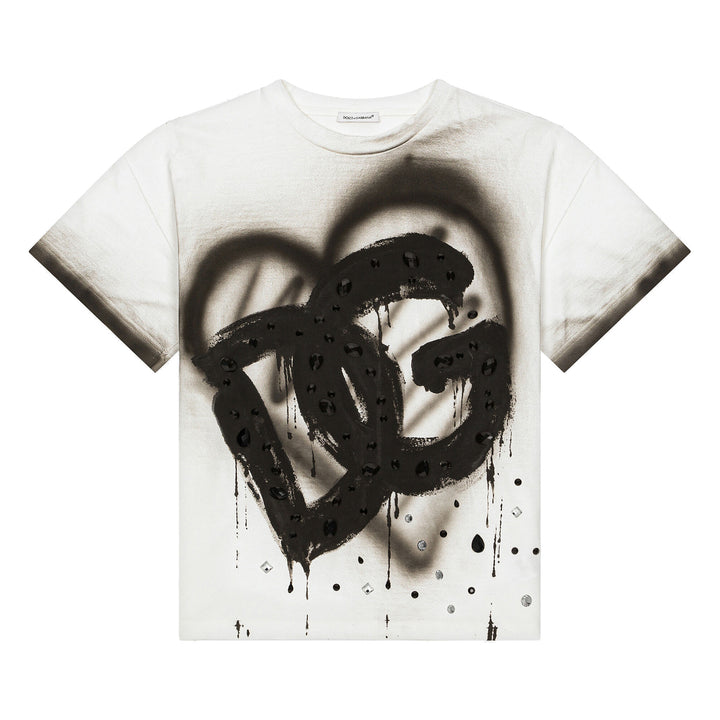 dg-White T-shirt with Spray-Paint DG Logo-l5jthx-g7e7z-w0001