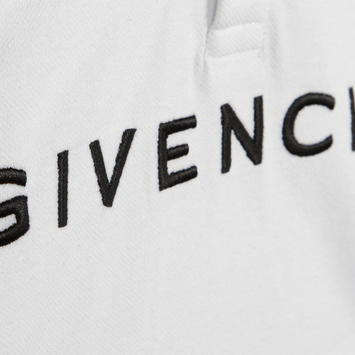 givenchy-h05252-10p-bb-White Logo Polo