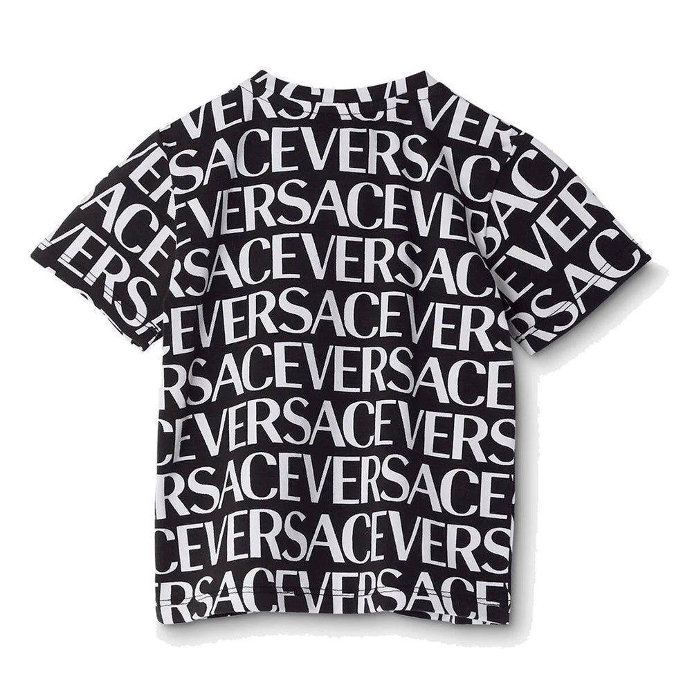 versace-Black & White T-Shirt-1000102-1a05207-5b040