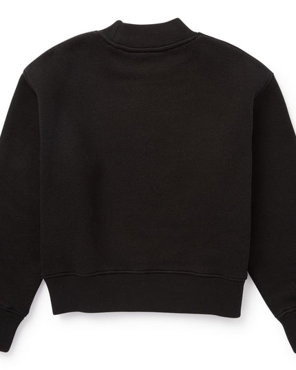 Black Logo Print Sweatshirt